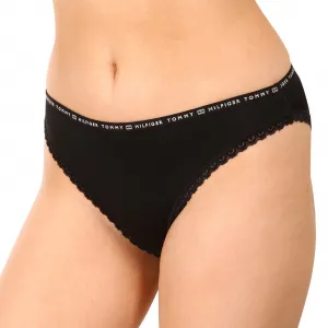 3PACK dámske nohavičky Tommy Hilfiger čierne (UW0UW02825 0R7) M