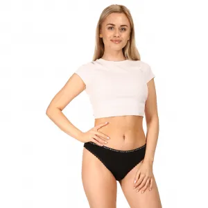 3PACK dámske nohavičky Tommy Hilfiger čierne (UW0UW02825 0R7) M