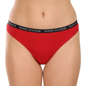3PACK dámske tangá Tommy Hilfiger viacfarebná (UW0UW02829 0WS) S