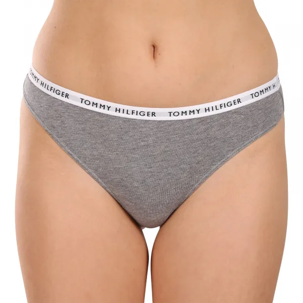 3PACK dámske tangá Tommy Hilfiger viacfarebná (UW0UW02829 0TF) L