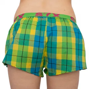 3PACK dámske trenky Styx športová guma viacfarebné (T8132628) M, trenírky