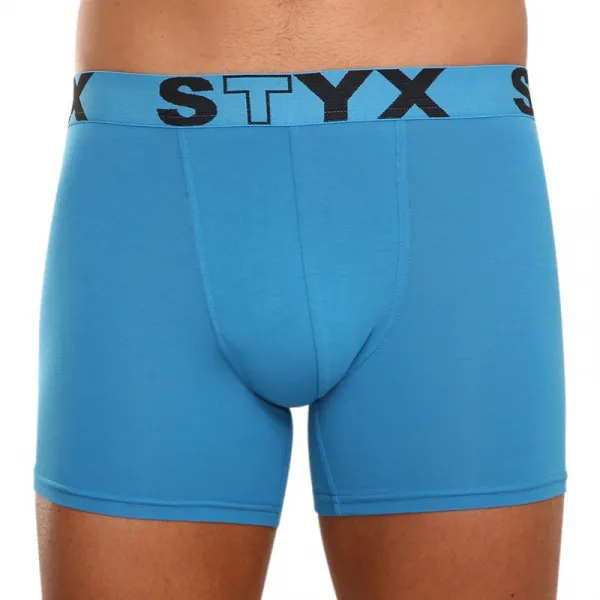 3PACK pánske boxerky Styx long športová guma viacfarebné (U9696167) M, trenky