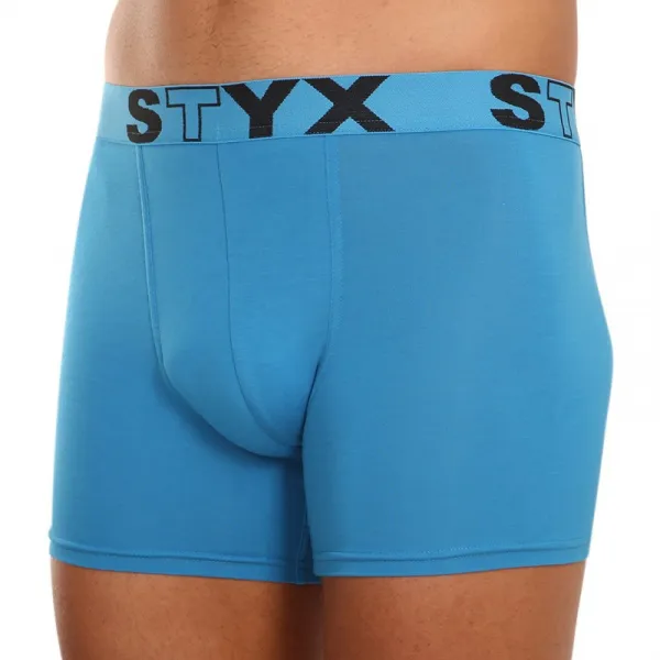 3PACK pánske boxerky Styx long športová guma viacfarebné (U9696167) M, trenky