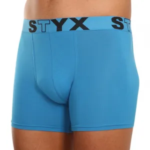 3PACK pánske boxerky Styx long športová guma viacfarebné (U9696167) M, trenky