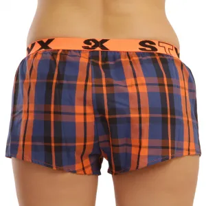 3PACK dámske trenky Styx športová guma viacfarebné (T8132628) M, trenírky