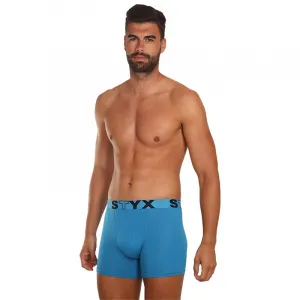 3PACK pánske boxerky Styx long športová guma viacfarebné (U9696167) M, trenky