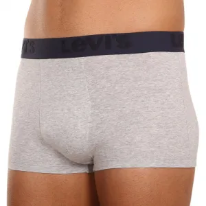 3PACK pánske boxerky Levis sivé (905042001 015) M, trenky