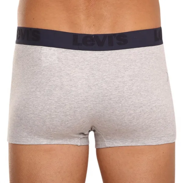 3PACK pánske boxerky Levis sivé (905042001 015) M, trenky