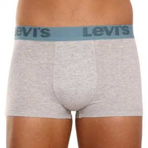 3PACK pánske boxerky Levis sivé (905042001 015) M, trenky