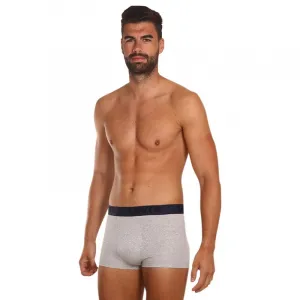 3PACK pánske boxerky Levis sivé (905042001 015) M, trenky