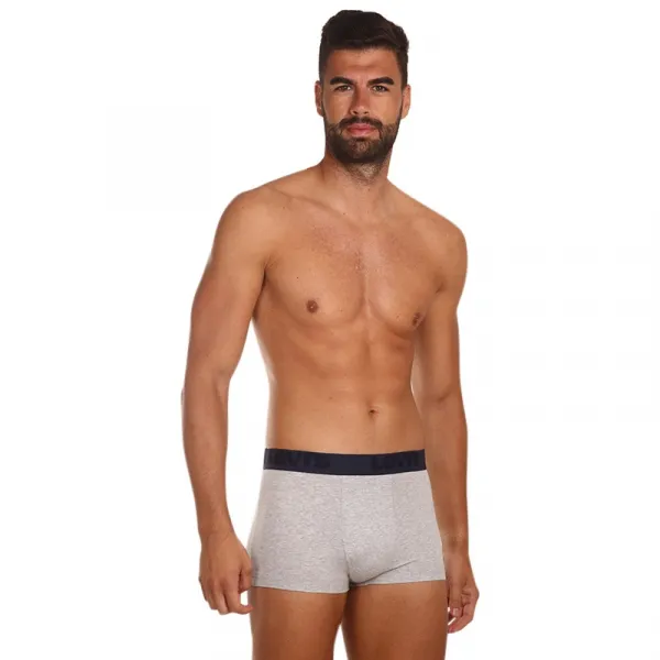3PACK pánske boxerky Levis sivé (905042001 015) M, trenky