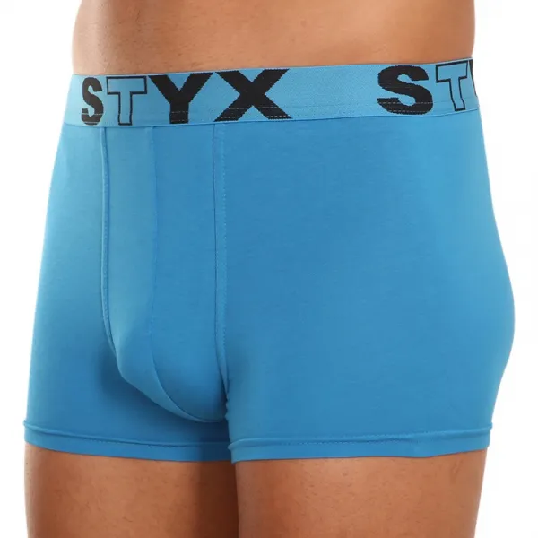 3PACK pánske boxerky Styx športová guma viacfarebné (G969106167) M, trenky