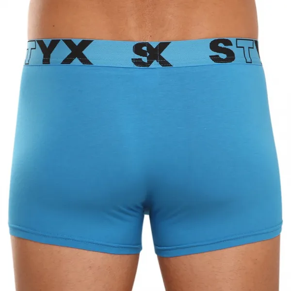 3PACK pánske boxerky Styx športová guma viacfarebné (G969106167) M, trenky