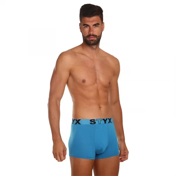 3PACK pánske boxerky Styx športová guma viacfarebné (G969106167) M, trenky