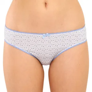 3PACK dámske nohavičky Molvy modré (3MD-792-KEU) M