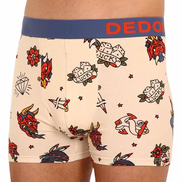 Veselé pánske boxerky Dedoles Old school tetovanie (GMMT917) S, trenky