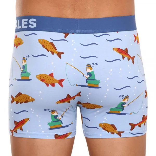 Veselé pánske boxerky Dedoles Rybolov (GMMT198) M, trenky