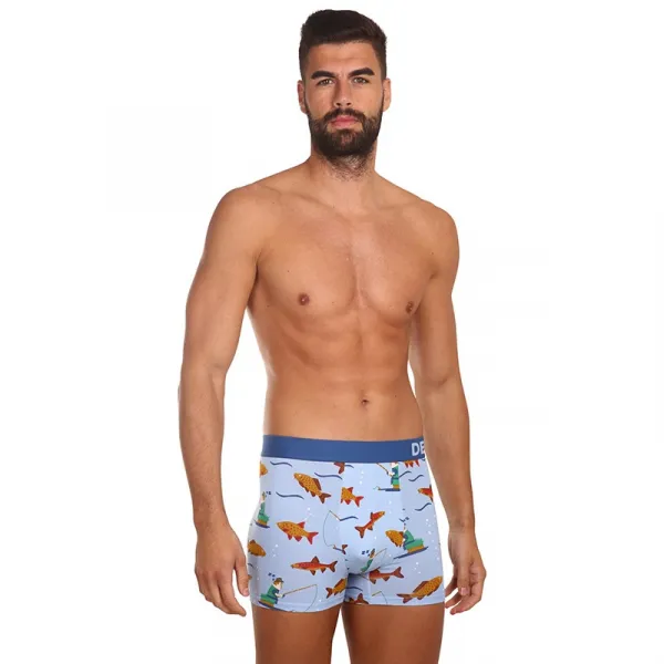 Veselé pánske boxerky Dedoles Rybolov (GMMT198) M, trenky