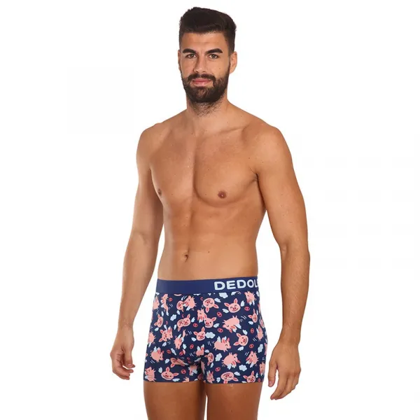 Veselé pánske boxerky Dedoles Lietajúce prasiatka (GMMT093) M, trenky