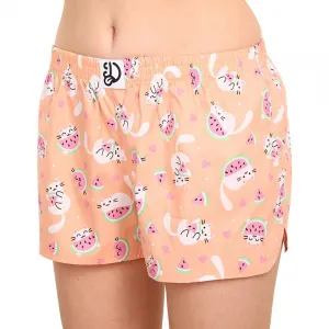 Veselé dámske trenky Dedoles Mačka s melónom (DWLB183) M, trenírky