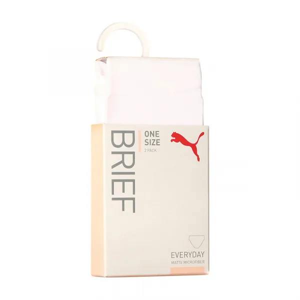2PACK dámské nohavičky Puma biele (701218629 002) uni