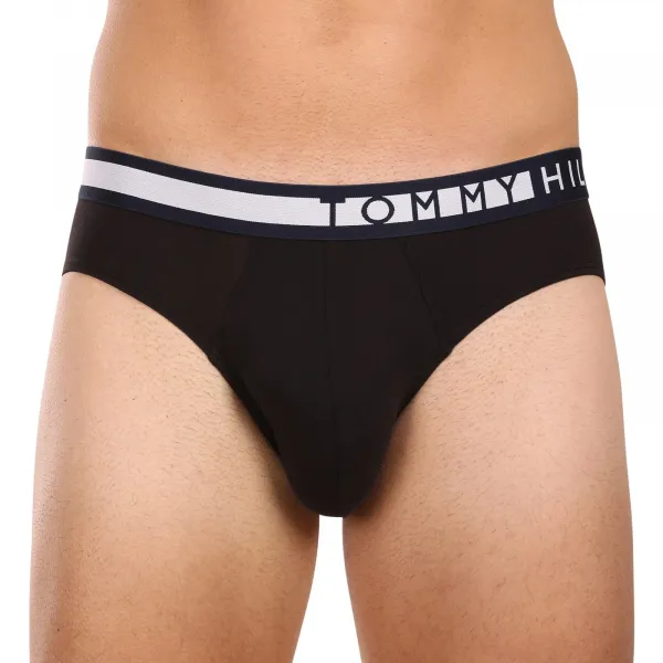 3PACK pánske slipy Tommy Hilfiger čierné (UM0UM01227 0R9) M
