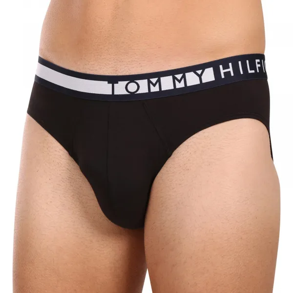 3PACK pánske slipy Tommy Hilfiger čierné (UM0UM01227 0R9) M