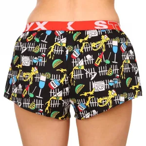 Dámske trenky Styx art športová guma párty (T1251) M, trenírky