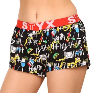 Dámske trenky Styx art športová guma párty (T1251) M, trenírky