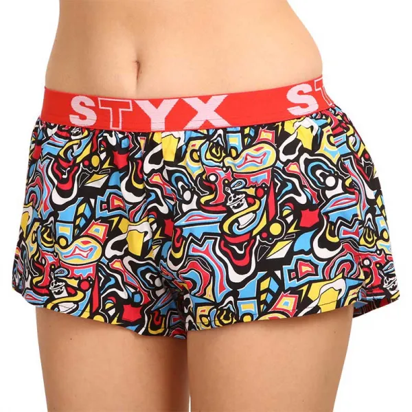 Dámske trenky Styx art športová guma skica (T1254) M, trenírky