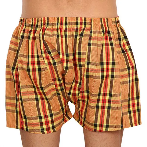 Pánske trenky Styx klasická guma nadrozměr viacfarebné (E921) 4XL, trenírky