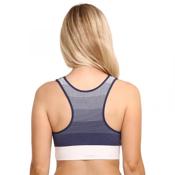 Dámska podprsenka Tommy Hilfiger nadrozmer modrá (UW0UW03574 0BC) XL