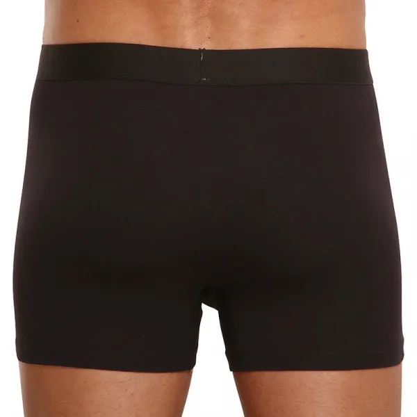 3PACK pánske boxerky Nedeto čierne (3NB001) S, trenky