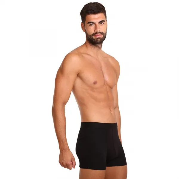 3PACK pánske boxerky Nedeto čierne (3NB001) S, trenky