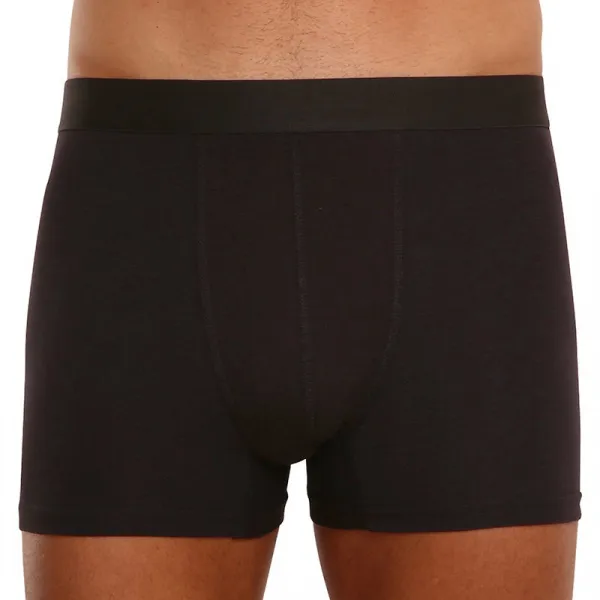 3PACK pánske boxerky Nedeto čierne (3NB001) S, trenky