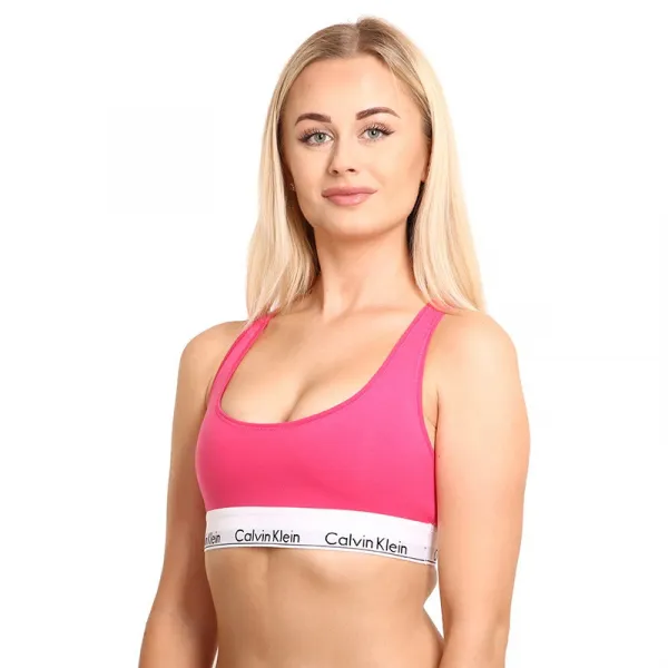 Dámska podprsenka Calvin Klein ružová (F3785E-VGY) S