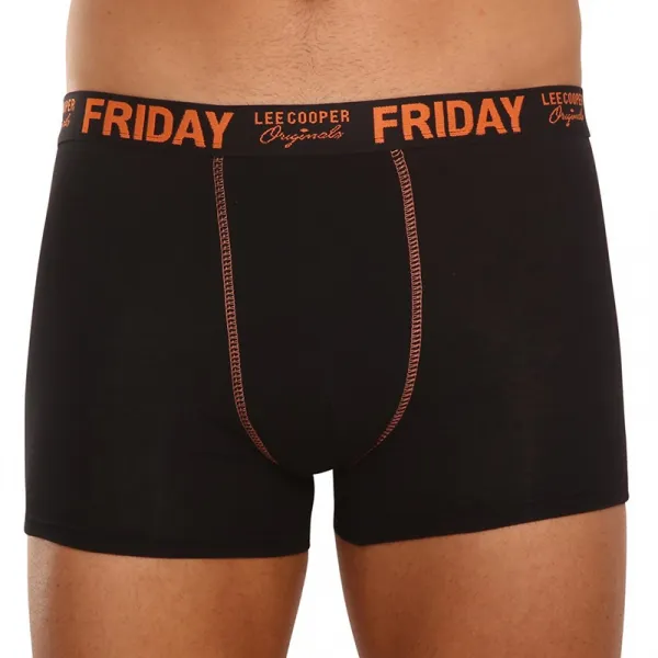7PACK pánske boxerky Lee Cooper čierné (LCUBOX7P0110-1769913) M, trenky