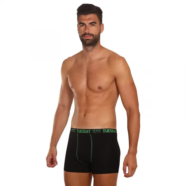 7PACK pánske boxerky Lee Cooper čierné (LCUBOX7P0110-1769913) M, trenky