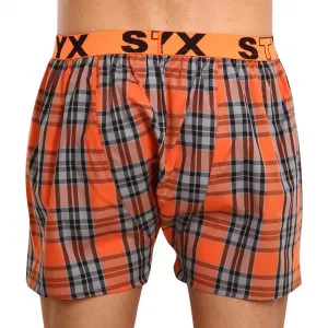 Pánske trenky Styx športová guma viacfarebné (B926) S, trenírky