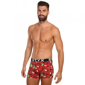 Pánske boxerky Styx long art športová guma melouny (U1459) M, trenky