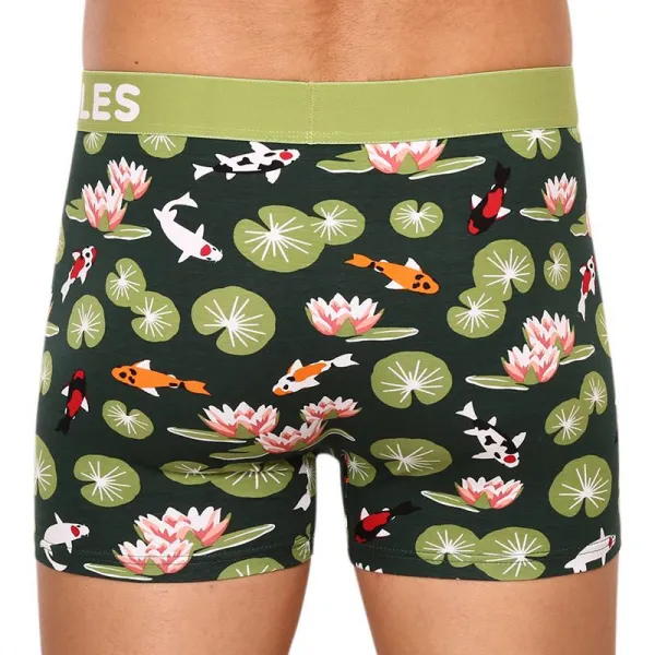 Pánske veselé boxerky Dedoles Koi fish and water lilies (D-M-UN-T-C-C-1546) S, trenky