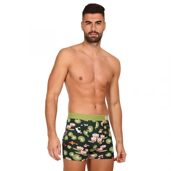 Pánske veselé boxerky Dedoles Koi fish and water lilies (D-M-UN-T-C-C-1546) S, trenky