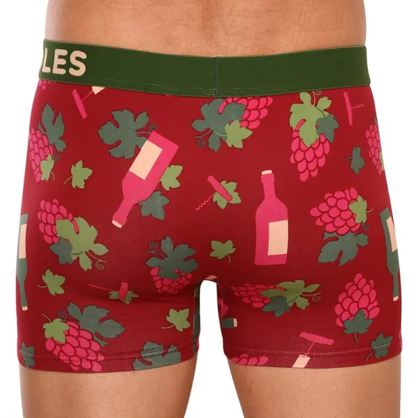 Veselé pánske boxerky Dedoles Čas pre víno (D-M-UN-T-C-C-1325) S, trenky