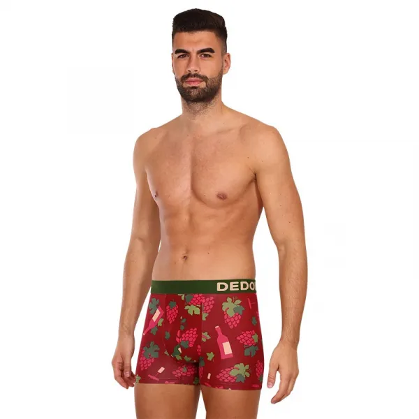 Veselé pánske boxerky Dedoles Čas pre víno (D-M-UN-T-C-C-1325) S, trenky