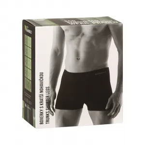 Pánske boxerky Gino bezšvové bambusové biele (53005) S, trenky