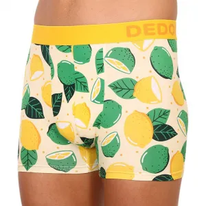 Veselé pánske boxerky Dedoles Limetka a citrón (D-M-UN-T-C-C-1563) M, trenky