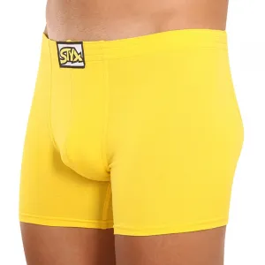 Pánske boxerky Styx long klasická guma žlté (F1068) M, trenky