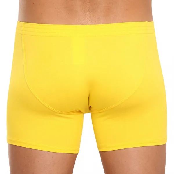 Pánske boxerky Styx long klasická guma žlté (F1068) M, trenky
