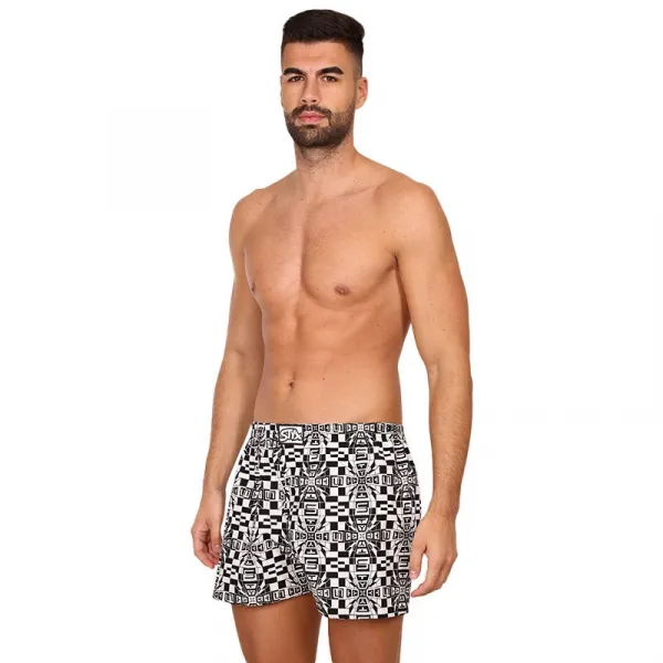 Pánske trenírky Styx art klasická guma nadrozmer paradox (E1455) 5XL