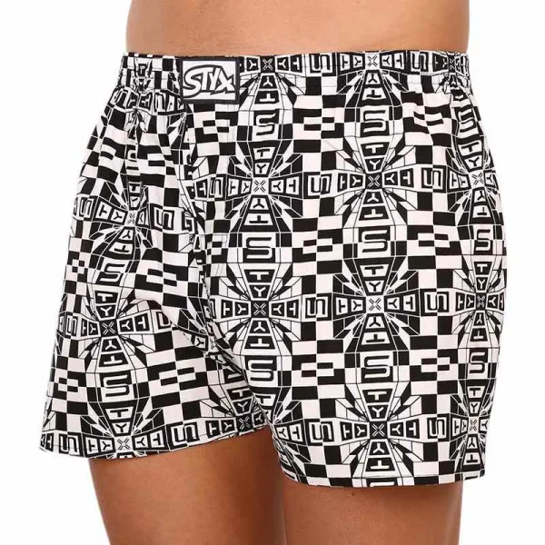 Pánske trenírky Styx art klasická guma nadrozmer paradox (E1455) 5XL